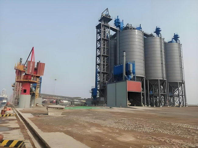 黄山高架骨料仓